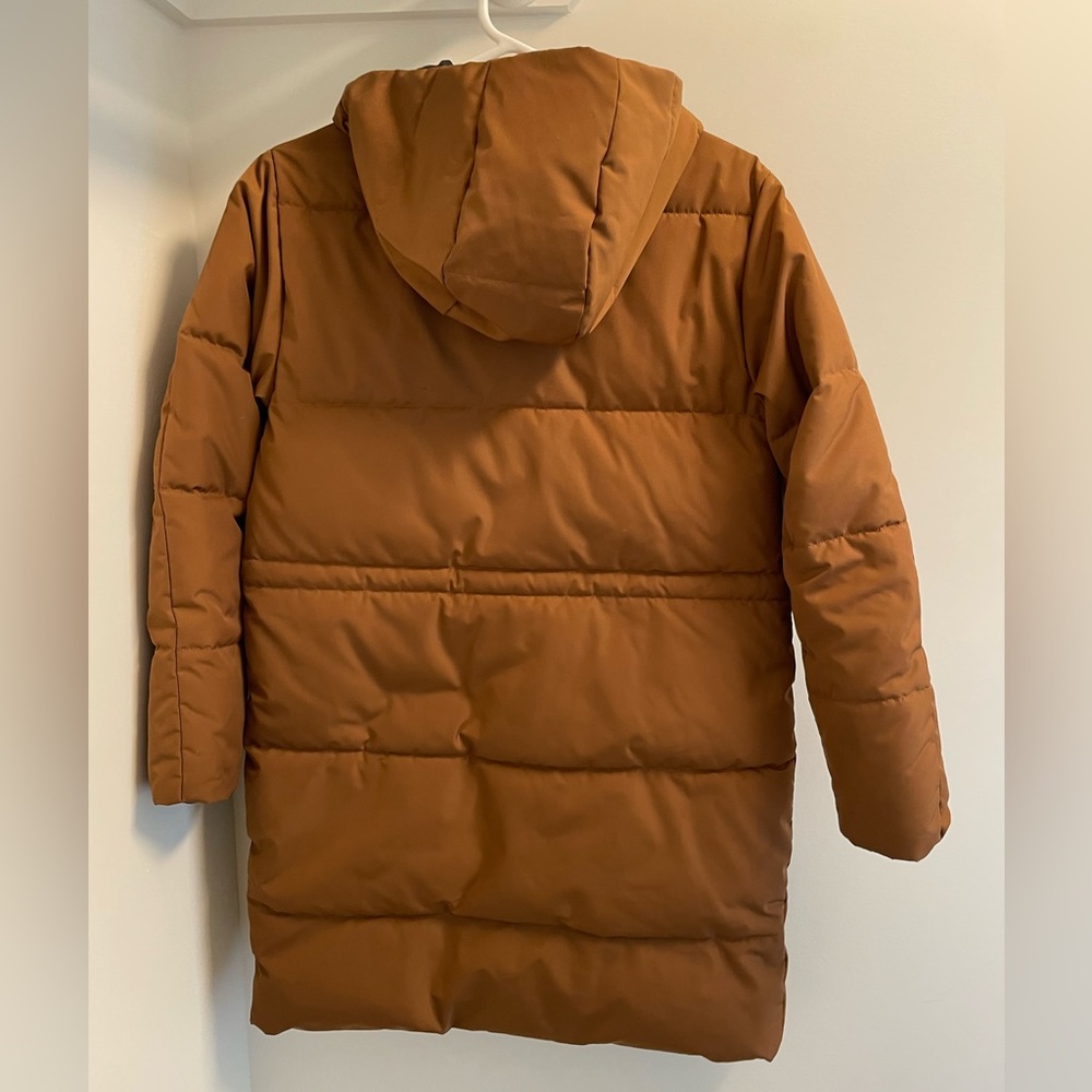 Women's Brown Puffer Coat - Picture 7 of 9